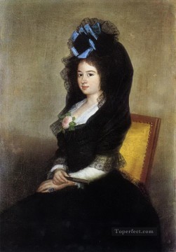 Dona Narcisa Baranana de Goicoechea Francisco de Goya Oil Paintings